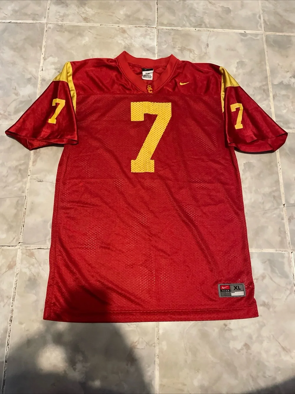 USC Trojans Football Jersey Youth XL (20) Team Nike #7 Kids NCAA College